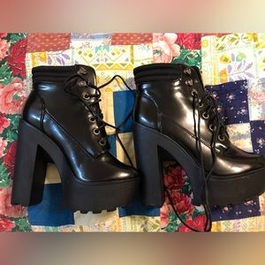 Fashion Nova Black boots